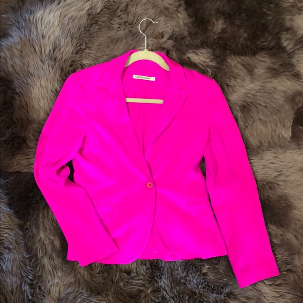 Vintage GILBERGILMORE Women’s Silk Blazer